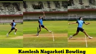 Kamlesh Nagarkoti Bowling | Nagarkoti Bowling Action