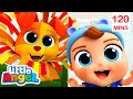 No Boo Boo for Bingo | Little Angel | Nursery Rhymes &amp; Cartoons for Kids | Moonbug