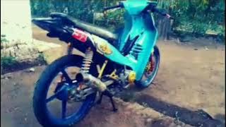 motor modif road race suzuki shogun