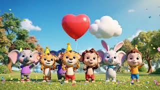 Tooty Ta Dance Action Dance Song For Kids Nursery Rhymes 3D Cartoon Animation Tooty Ta