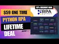 Python rpa lifetime deal  nocode automation  92 discount  59 only lifetime deal