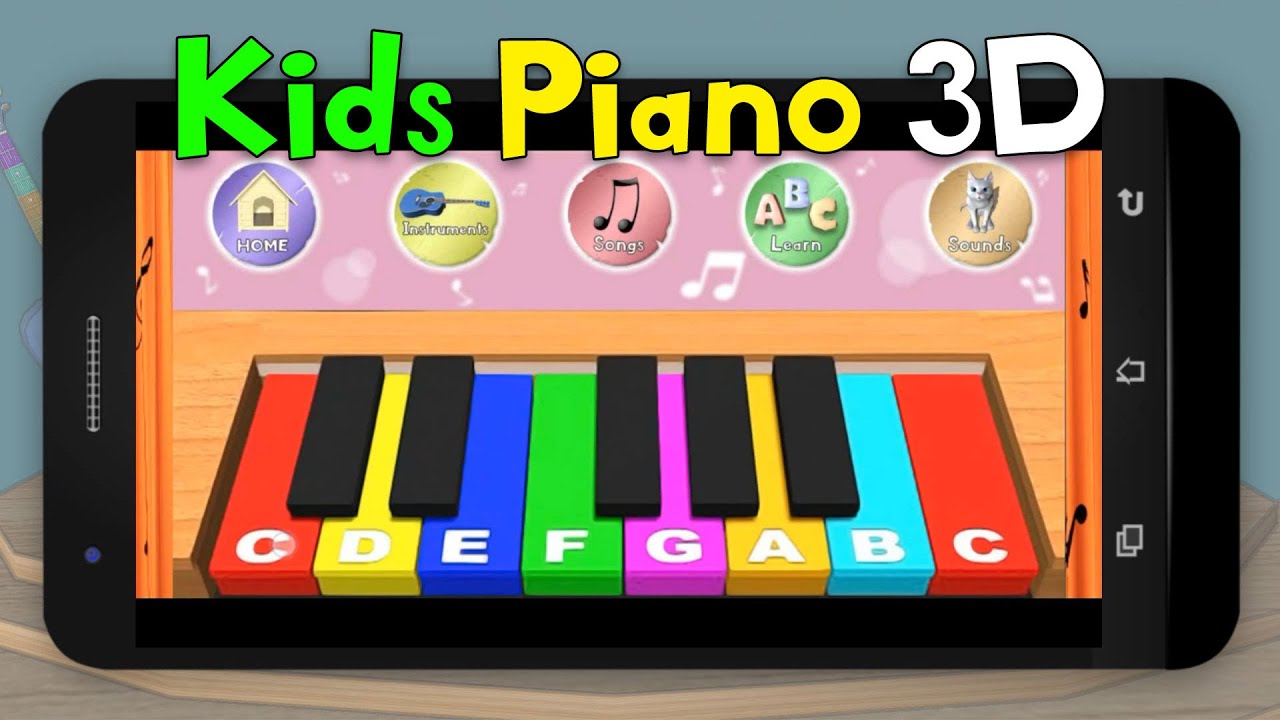 Kids Piano 3D | Noodle Kidz App