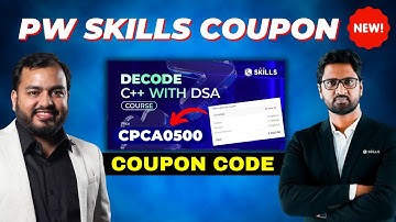 DECODE C++ WITH DSA COUPON CODE | PW SKILLS COUPON CODE | PW SKILLS LATEST COUPON