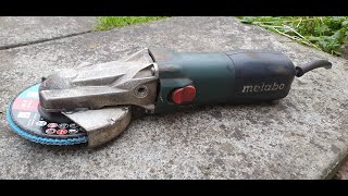 Angle Grinder Restoration (METABO Flat Head Made in Germany)