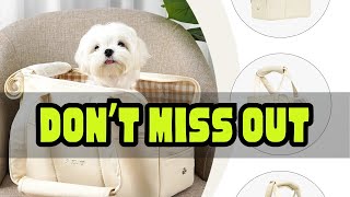 Portable Mesh Pet Carrier Shoulder Bag for Cats Small Dogs, Lightweight Soft-Sided Outdoor Travel B