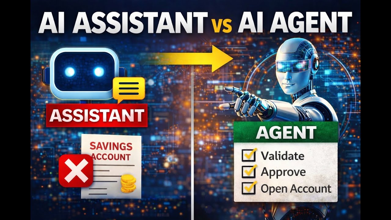 AI Assistant Vs AI Agent In 2026 - The Action