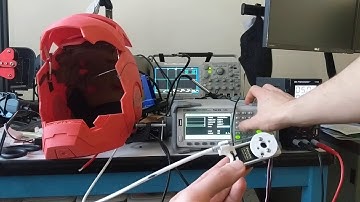 Iron Man Helmet Servo Opening Test