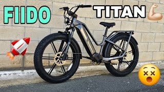Fiido TITAN Robusta bicicleta Eléctrica de Carga Off Road mountan bike Flat 7501000W 45km/h