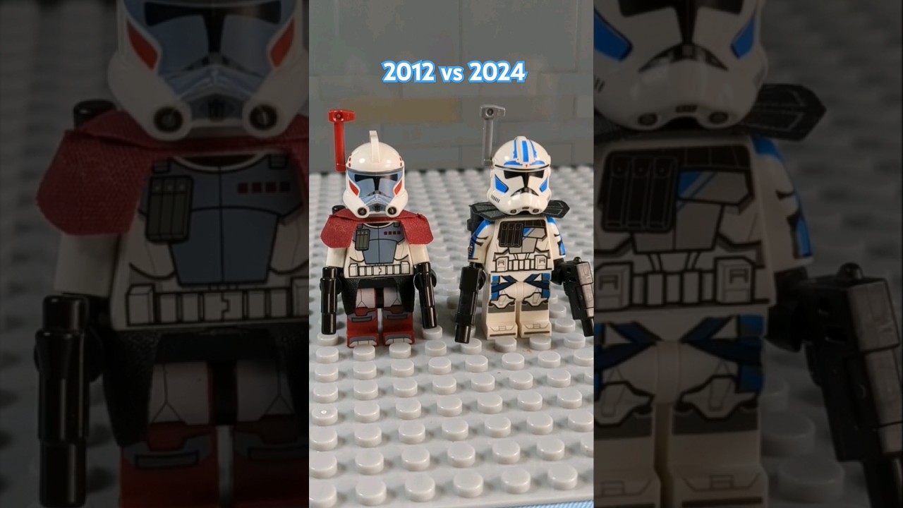 Old LEGO Clone ARC Trooper VS New ARC Trooper Fives Comparison! 
