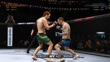 UFC 4 | Perfectly timed Spinning side kick KO