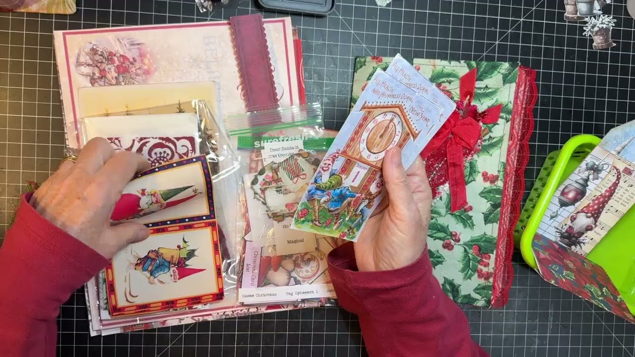 Craft with Me! - Gnome Christmas Journal!