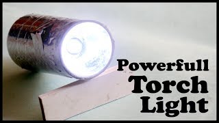 how to make torch light at home
