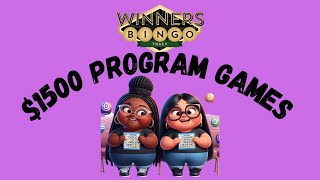 $1500 Bingo Games at Winners Bingo Tracy!