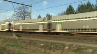 Railion Class 189 With Mixed Freight Train At Blerickthe Nl