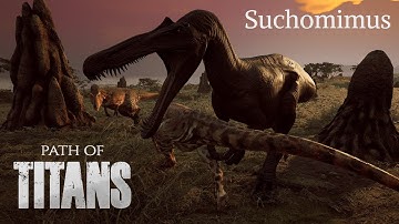 Path of Titans Suchomimus Compilation P1 (Official Servers)