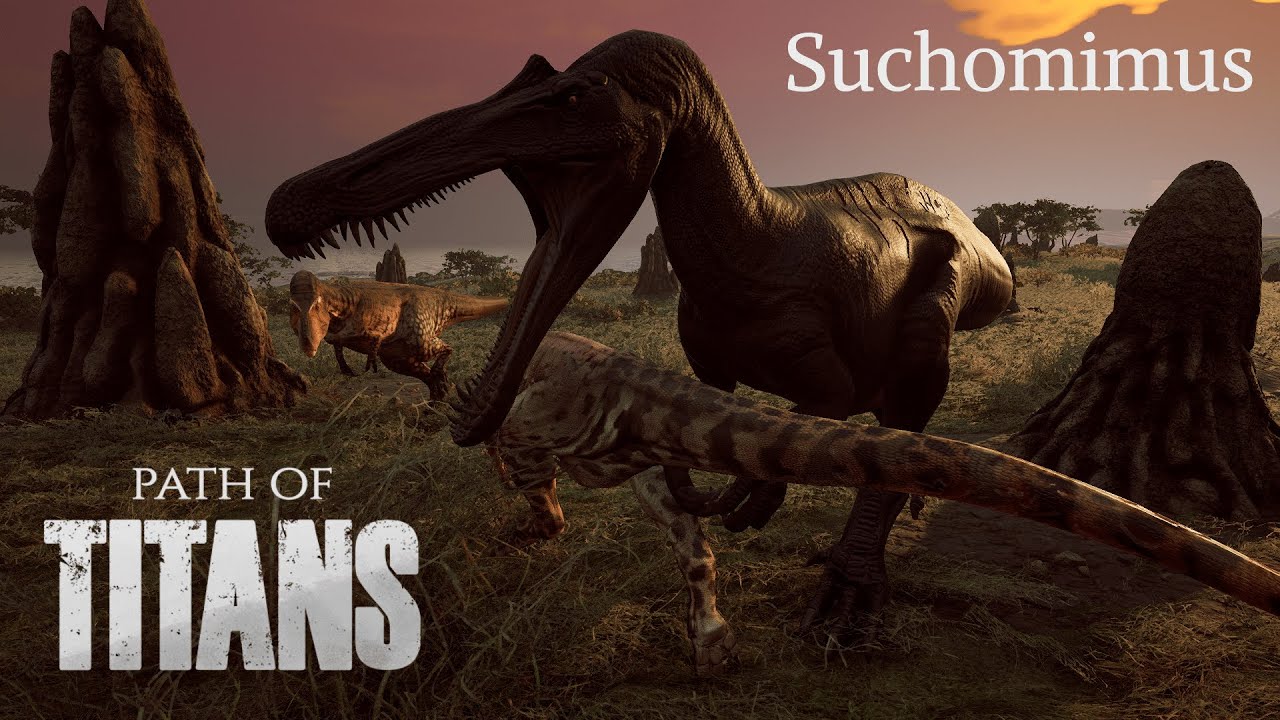 Path of Titans Suchomimus Compilation P1 (Official Servers)