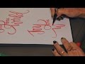 [TUTORIAL] Caligrafía : Como Dibujar Sus Palabras Fácilmente