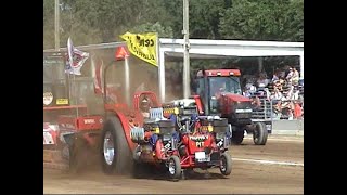 Tractor Pulling NTPA Grand National Unlimited Modified In Action At Ft Recovery