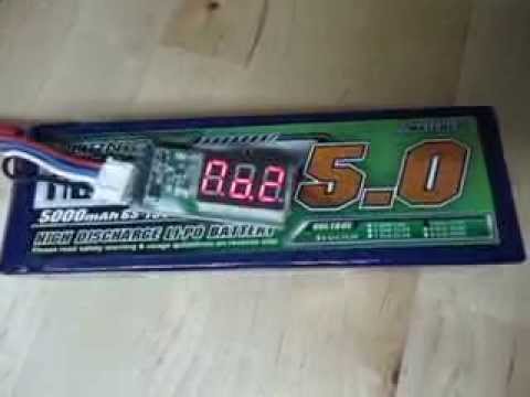 Turnigy nano-tech 5000mah 3S 65~130C Lipo Pack - One cell Turnigy nano-tech 5000mah 3S 65~130C Lipo Pack - One cell