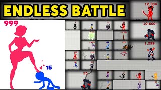 Stickman Fight, Endless Battle, AZ Run ... Satisfying Mobile Games Playing  TikTok Max Levels ZVTEFS