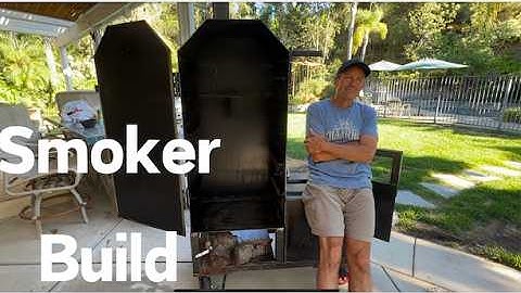 How To build An Offset Smoker (DIY BBQ Build)
