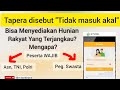 TAPERA DISEBUT "TIDAK MASUK AKAL" BISA MENYEDIAKAN HUNIAN RAKYAT YANG TERJANGKAU? MENGAPA?