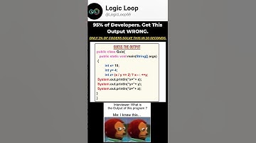95% of Developers FAIL This Java Quiz! Can YOU Solve It in 10 Seconds?#programming #java #coding
