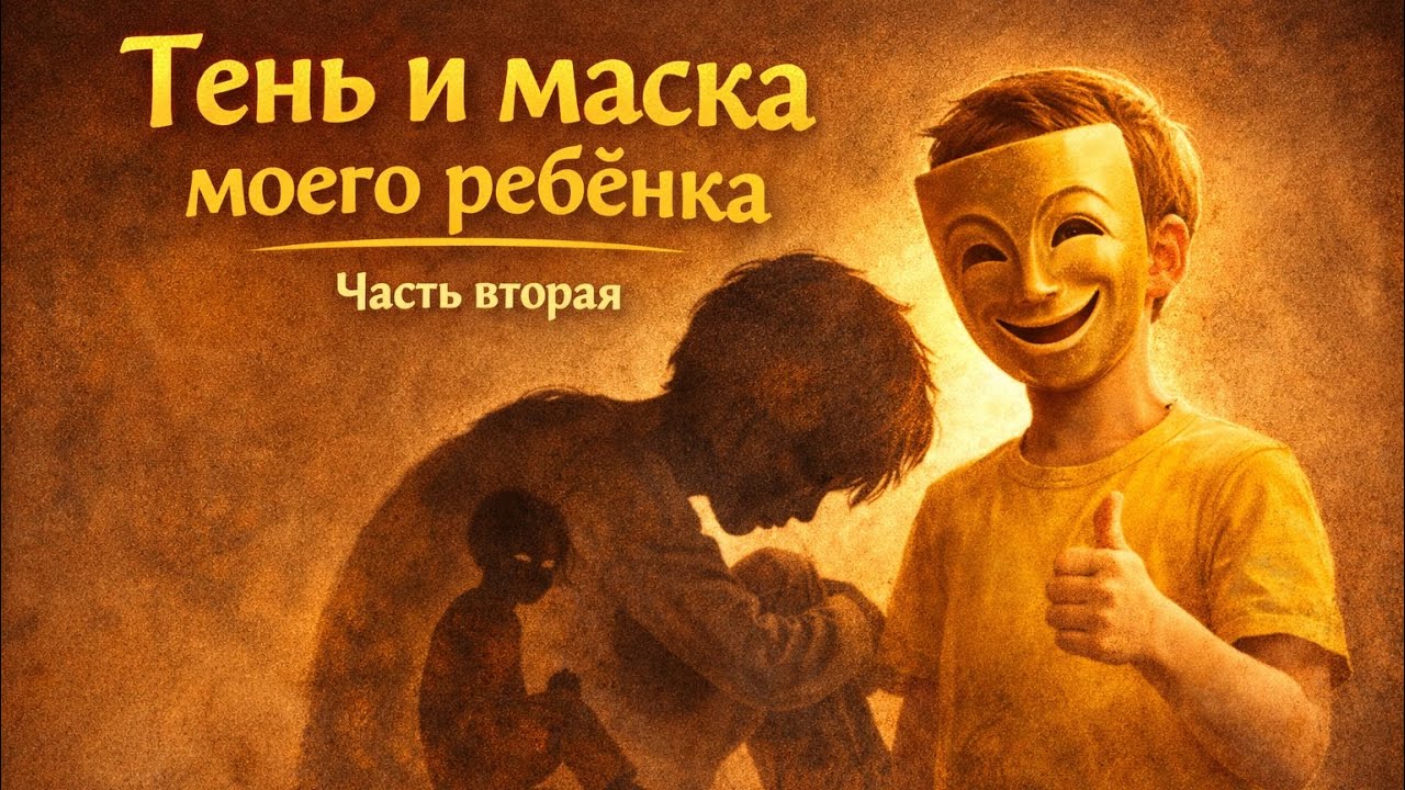 Тень и маска вашего ребенка. Как не усугублять внутренний конфликт. 