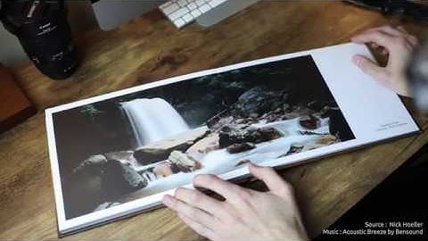 Landscape Photography Layflat Flushmount Photo Book