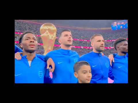 England National Anthem Vs USA FIFA World Cup Qatar 2022 