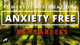 Overcome Fear affirmations - Affirmations for Anxiety Disorder.