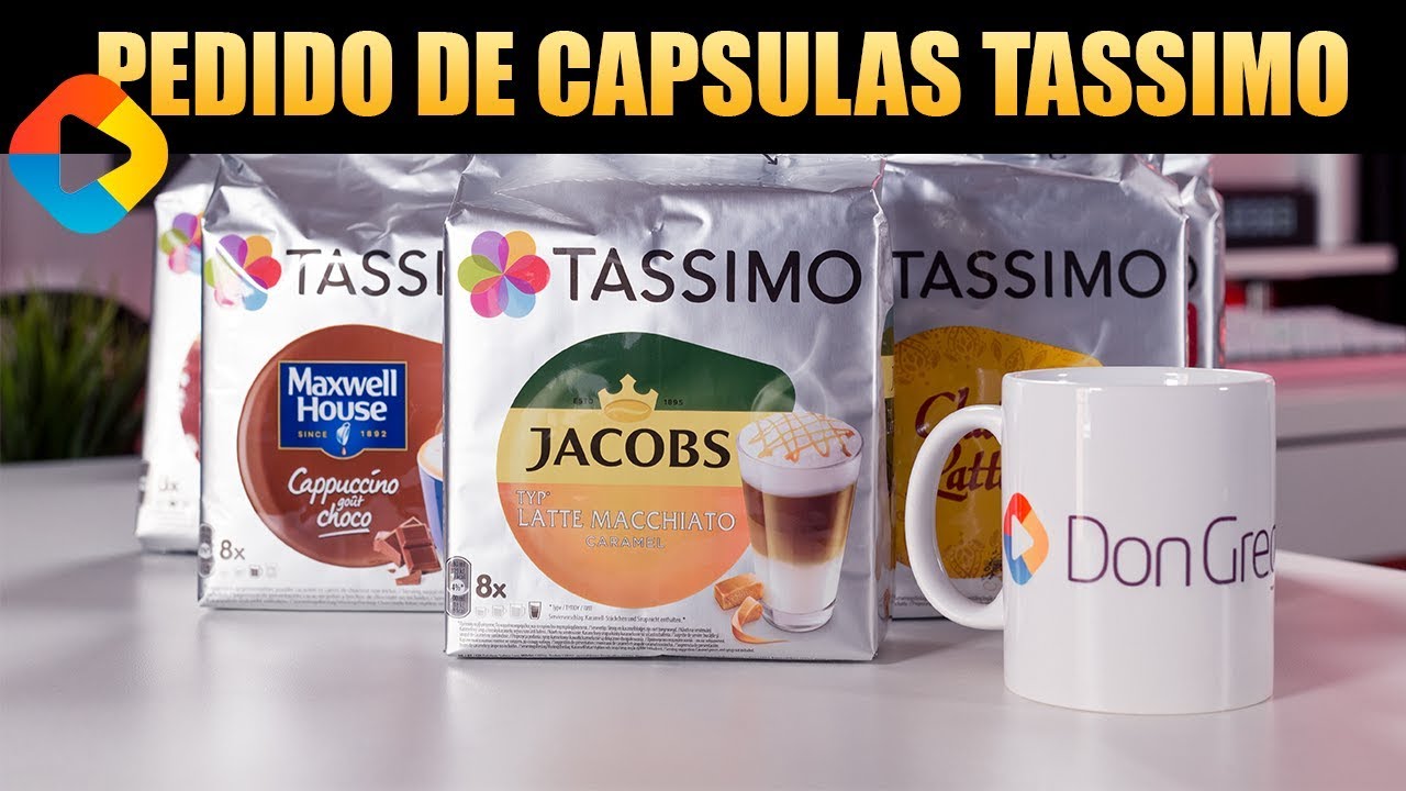 PEDIDO DE CAPSULAS TASSIMO BOSCH - DonGregorioYJack 