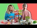 Eating Only ONE Colour of Food for 24 Hours - Couples Edition