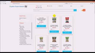 Online Grocery Shopping - Full Demo screenshot 5