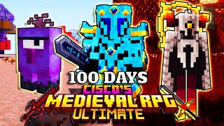 I Survived 100 Days in Cisco's Medieval RPG in Minecraft Hardcore!