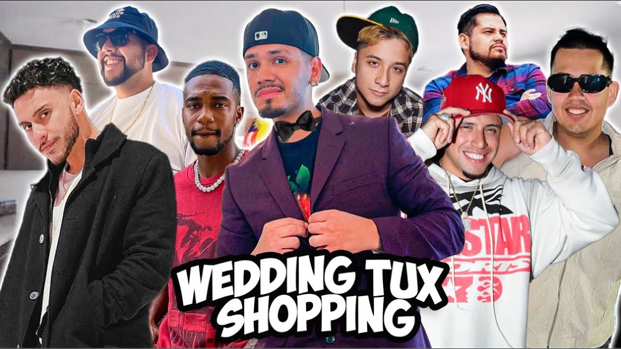 TUX SHOPPING W/ MY GROOMSMEN *FUNNY AF*