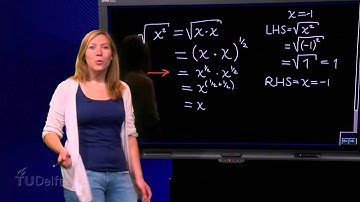 Power function - Catch the Error- Explanation - Functions - Pre-university Calculus - TU Delft