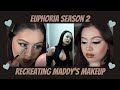 EUPHORIA MAKEUP TUTORIAL | Maddy's Makeup Season 2, Episode 1 |
