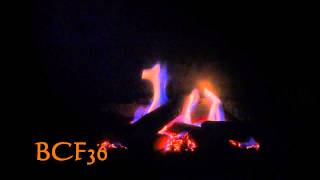 Savannah BCF36 Log Set Flame Gas Fireplace