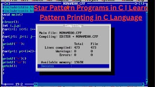 Star Pattern Programs in C | Learn Pattern Printing in C Language #cprogramming #coding