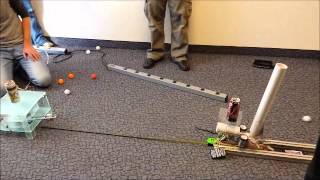 Engineering 345 Ball Launcher Competition - Clip 10