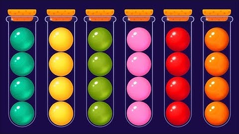 Ball game level 801 - 810 | Ball Sort puzzle
