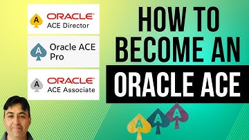 How to Become an Oracle ACE