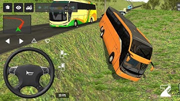 euro coach bus simulator 💥😱|| new coach bus simulator part-3 Android gameplay