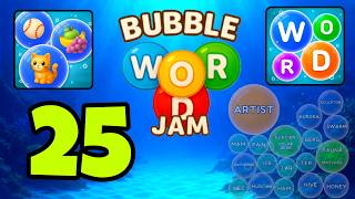 BUBBLE WORD JAM level 25