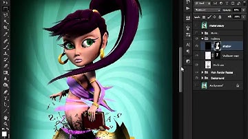 Maya tutorial: Create a cartoon genie render, Part 10