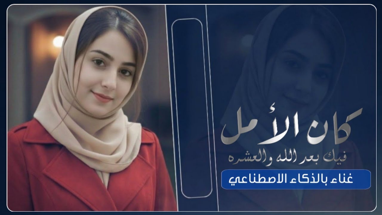 كان الامل فيك بعد الله والعشرة.الذكاء الاصطناعي يحرق مواقع التواصل الاجتماعي بهذه الأغنية 😱جديد 2026