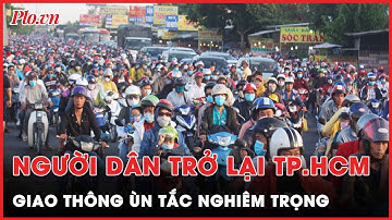 Người dân rời quê trở lại TP. HCM sau kỳ nghỉ lễ 2/9, cầu Rạch Miễu ùn ứ nghiêm trọng | PLO