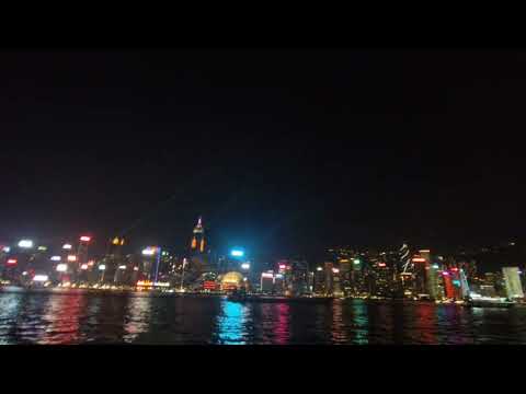 [HONG KONG CITY NIGHT VLOG] Hong Kong Symphony of Light w/ T-Chai (@tchai_tv) & Loopy (@mikelam0102)