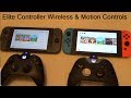 Xbox One Elite Controller working with MOTION CONTROLS on the Nintendo Switch